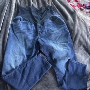 Maternity full panel skinny jeans